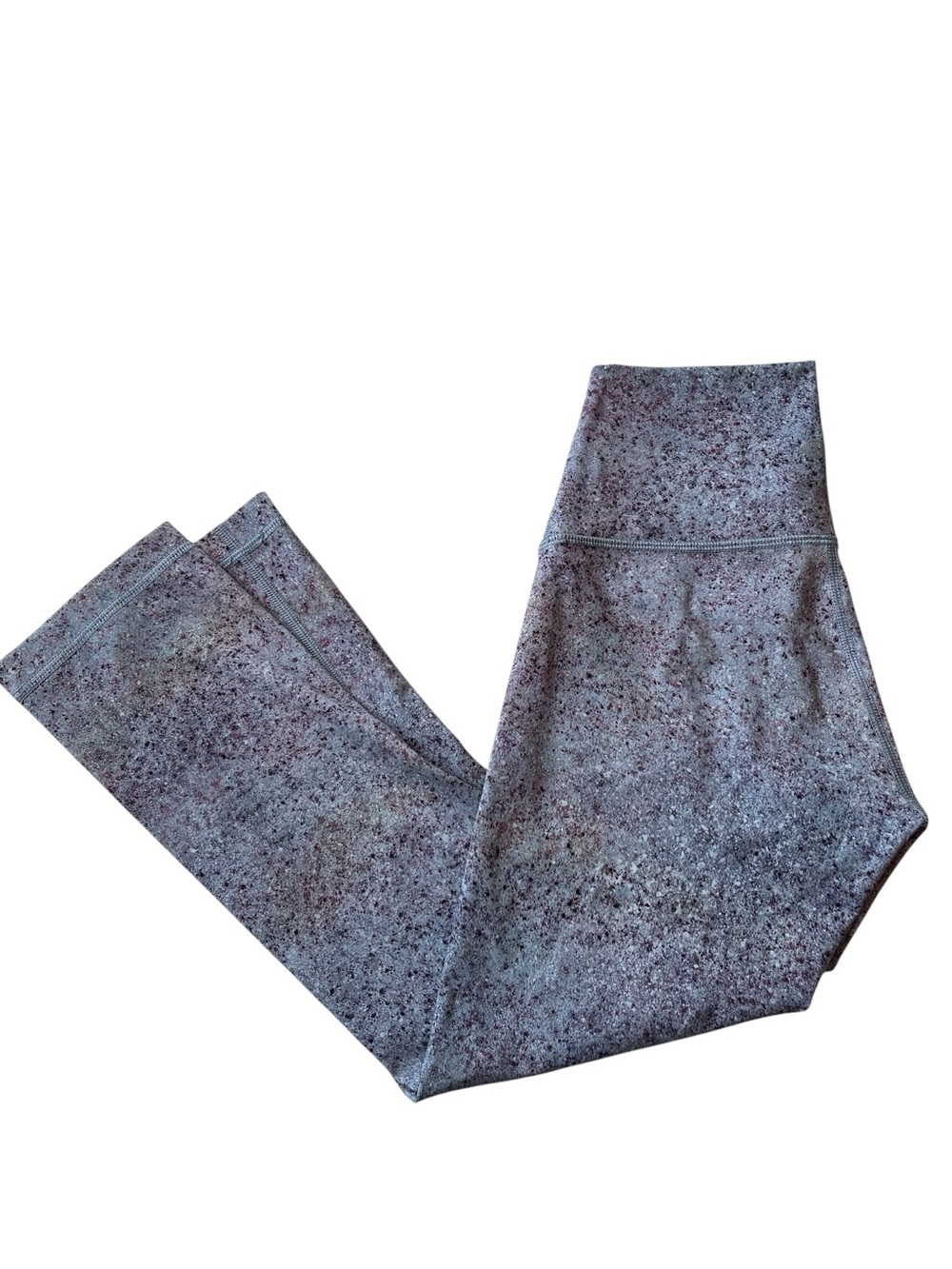 Lululemon Wunder Under Cropped Hi-Rise Leggings Summer Haze Multi Size 4